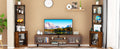 Corner Shelf With Doors, 65