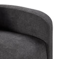 Swivel Upholstered Manual Recliner Chair Theater Recliner Sofa 360 Degree Nursery Glider Rocker For Living Room, Dark Coffee Dark Gray Primary Living Space American Design,American Traditional,Modern Fiber Foam Pads Chenille