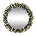 Wall Mirror Black Iron