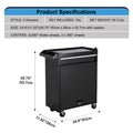 Tool Chest,5 Drawer Rolling Tool Storagecabinet With Enhanced Packaging, Detachabletop Tool Box, Metal Tool Cart For Garageworkshop,Black Black Iron