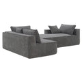 9587G Package Gray Chenille 1 Seat