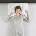 Overfilled Pillow Protector Single Piece King Size White Polyester