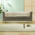 Fx P82 Be Sofa Modern Chenille Sofa, 82.67