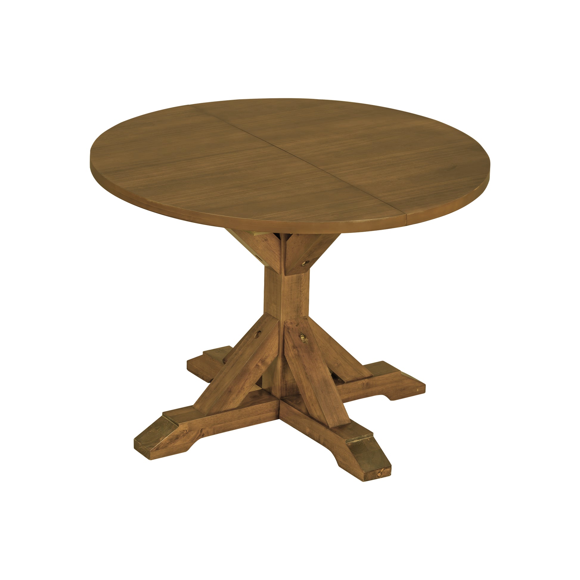 Farmhouse 6 Piece 60Inch Extendable Pedestal Dining Table Set With 18Inch Removable Leaf, 44Inch Bench And 4 Ladder Back Dining Chairs, Dark Brown Wood Dining Room Solid Wood Rubberwood Oval Dining Table With Bench Wood Wood Dark Brown Ladder Back Seats