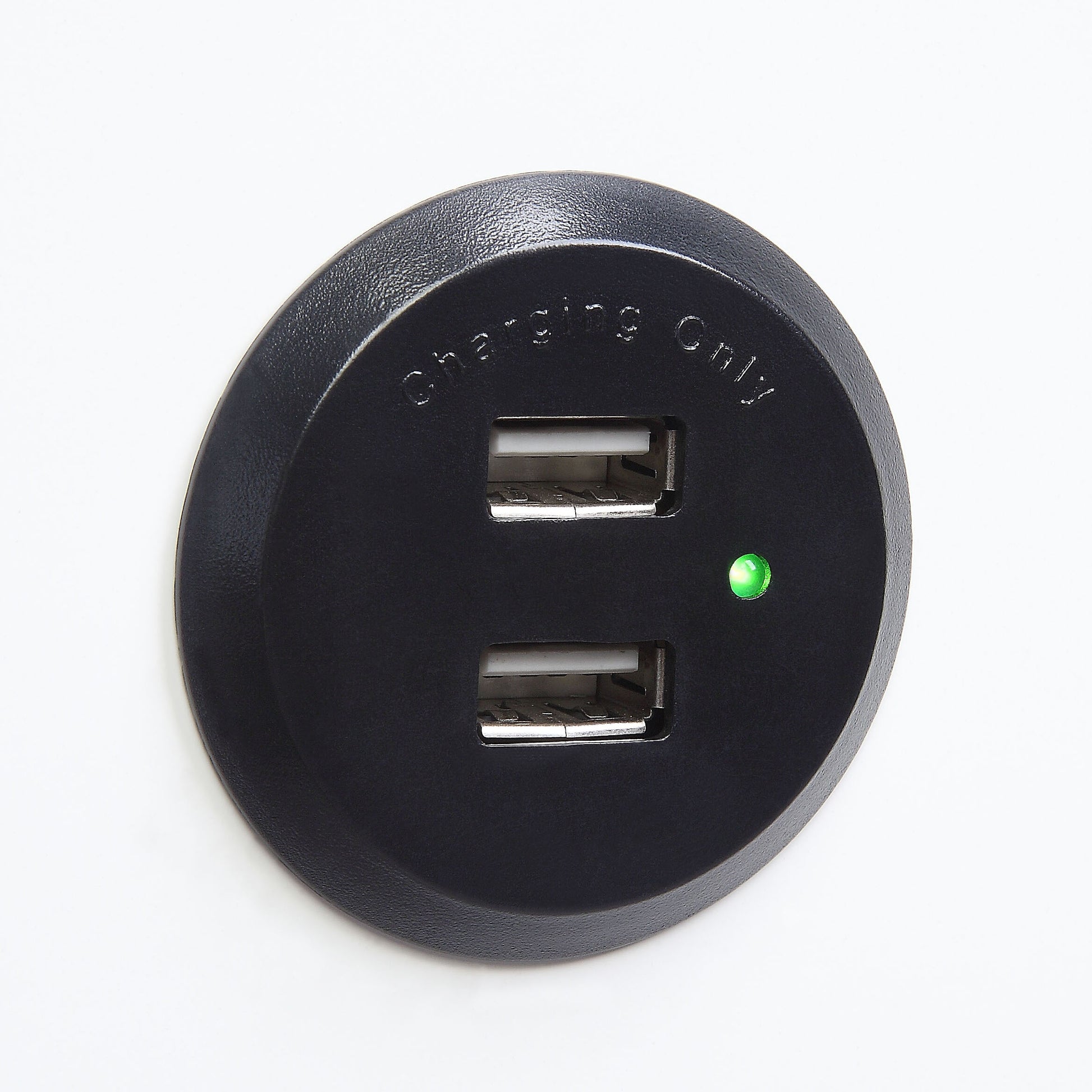 White Storage Accent Table With Usb White White Primary Living Space Modern Drawers Rectangular Wood