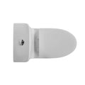 1.1 1.6 Gpf Elongated Comfort Height Floor Mounted One Piece Toiletcupc Certified, Watersense Cetified, Ceramic, White Color, Soft Close Seat White Ceramic