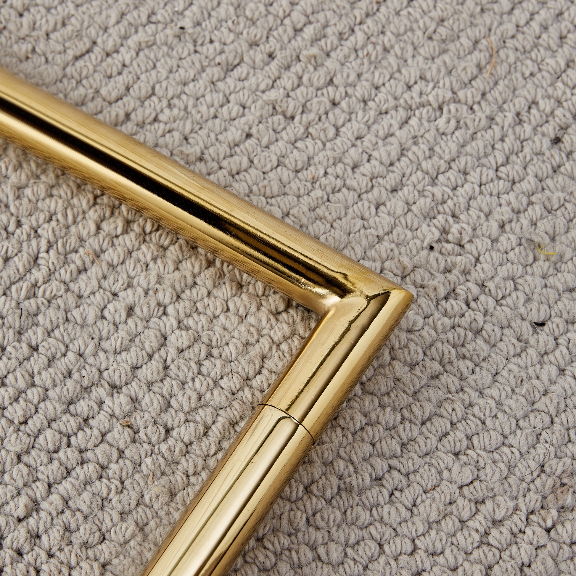 Table And Chair Set.Modern Rectangular Glass Dining Table With A Tempered Glass Tabletop And Metal Legs, Paired With Multiple Chairs Designed With Pu Cushions And Golden Metal Legs. Grey Gold Seats 6 Tempered Glass