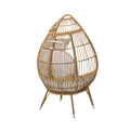 Serina Teardrop Chair Natural Iron