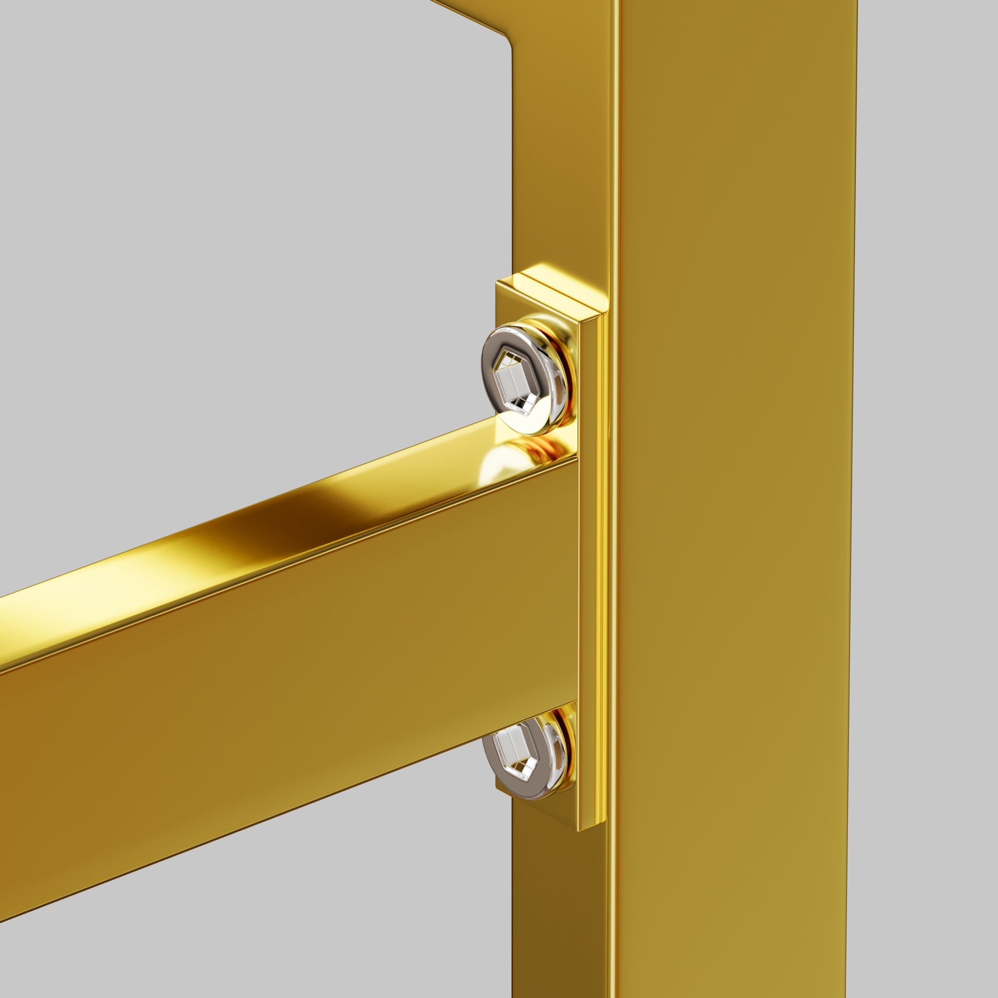 Modern Minimalist Rectangular Glass Dining Table For 4 6 With 0.31" Tempered Glass Tabletop And Golden Chrome Metal Legs, Writing Table Desk, For Kitchen Dining Living Room, 51" W X 27"D X 30" H Transparent Glass Glass