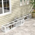 Pawhut Outdoor Cat Tunnel With Extendable Design, 79