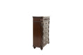 Antique Cherry Antique Walnut Wooden 1Pc Chest Of Drawers Storage Bedroom Furniture Unique Design Walnut Bedroom American Traditional,Traditional,Vintage Particle Board Mdf