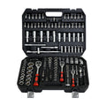 Tool Set Socket And Ratchet Wrench Toolbox, 171Pcs Tool Box, Universal Home Car Repair Tool Set For Men And, Perfect For Homeowners, Diy Enthusiasts, And Mechanics Black Carbon Steel