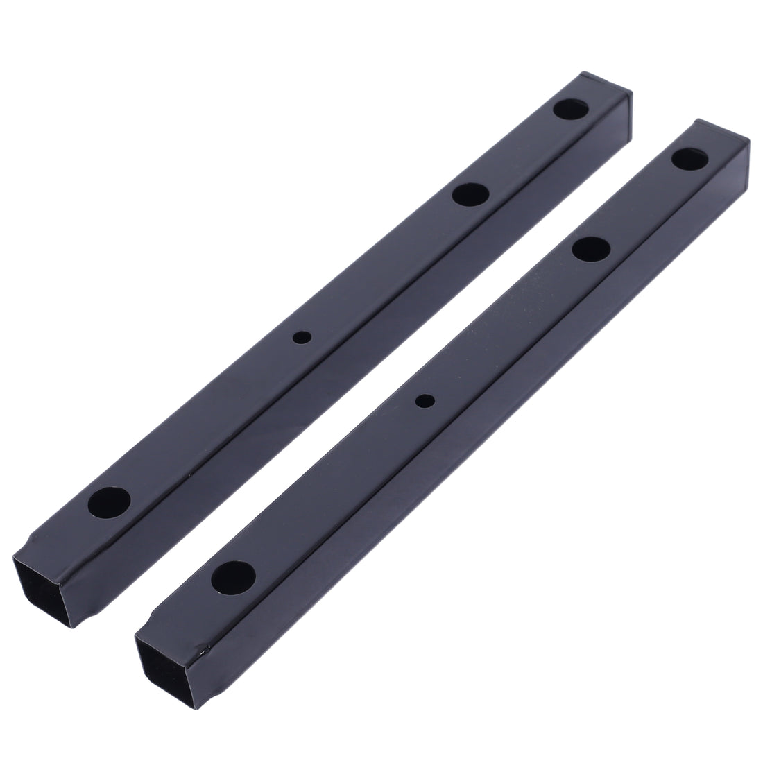 2 Bikes Floor Bike Stand, Bike Parking Rack Garage Bike Storage Stand Indoor Outdoor 22 28" Wheel Stand, Max. Tire Width 2.15",Black Painted Black Steel