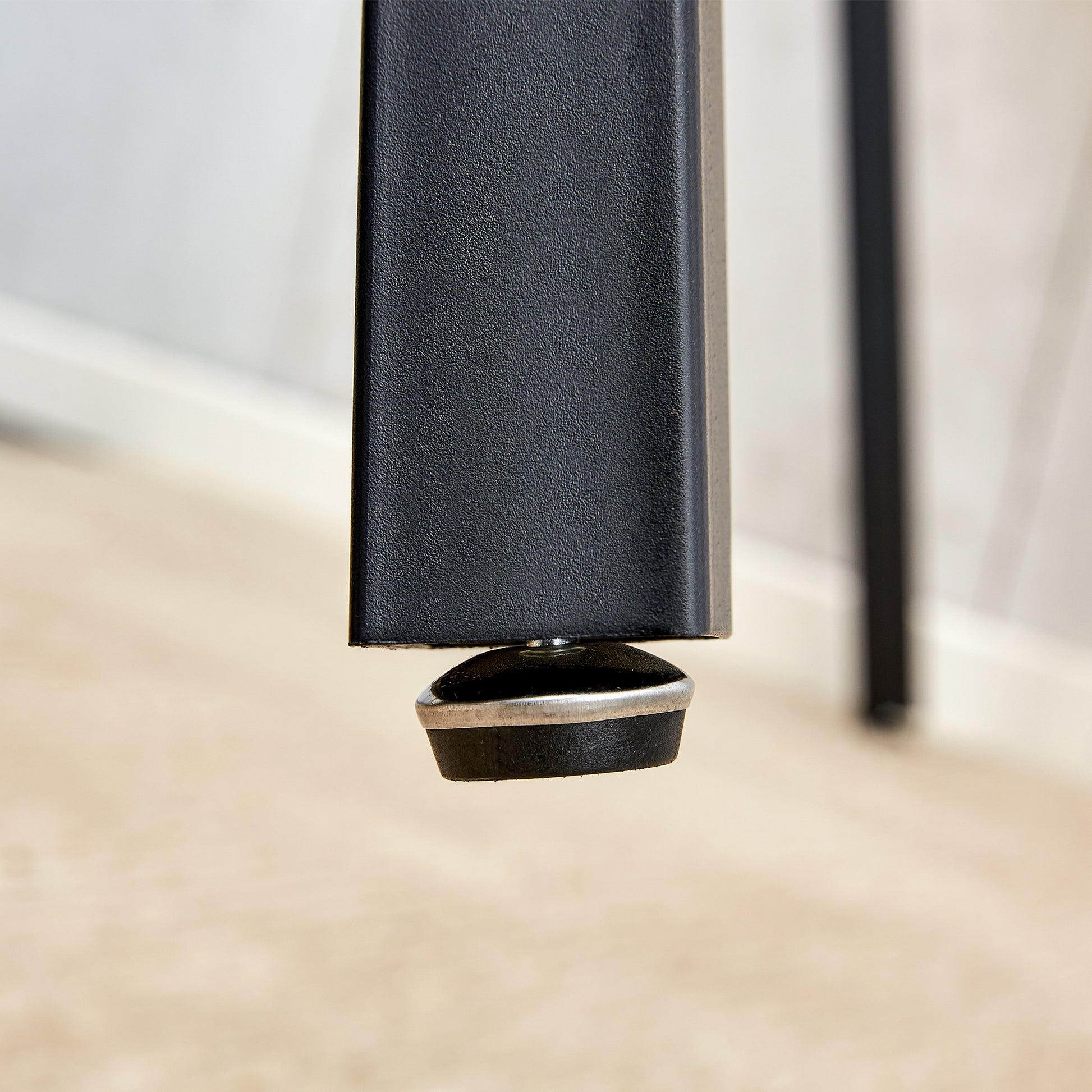 Table And Chair Set.Large Modern Rectangular Table With Brown Glass Top And Silver Metal Legs. Paired With 4 Dark Gray Chairs With Soft Linen Fabric Cushions And Black Metal Legs. Dark Gray,Silver Seats 4 Glass Metal