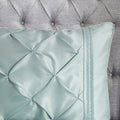 7 Piece Tufted Comforter Set Seafoam Cal King California King Seafoam Polyester