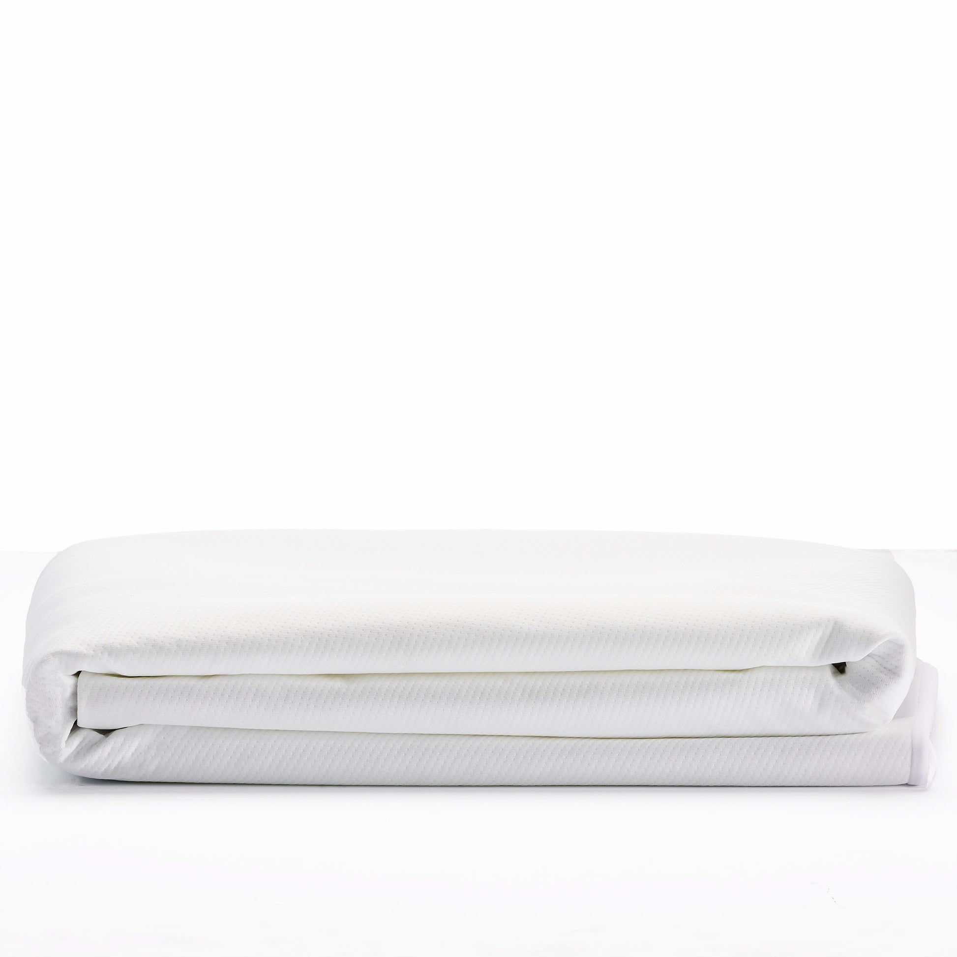 Okioki Mattress Protector King Cream White Fabric King