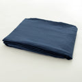 Luxury Full Queen Flat Sheet 1 Pc, Bed Sheets Queen Size, Hotel Sheets, Soft Linen Sheets,& Fade Resistant Full Size Bed Sheets Navy Linen