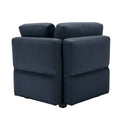 Palmilla Corner Sofa Blue Blue Polyester 1 Seat