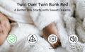 Heavy Duty Sturdy Meta Twin Over Twin With Trundle Bunk Bed L Noise Reduced Safety Guardrail No Box Spring Needed,White Box Spring Not Required Twin White Metal