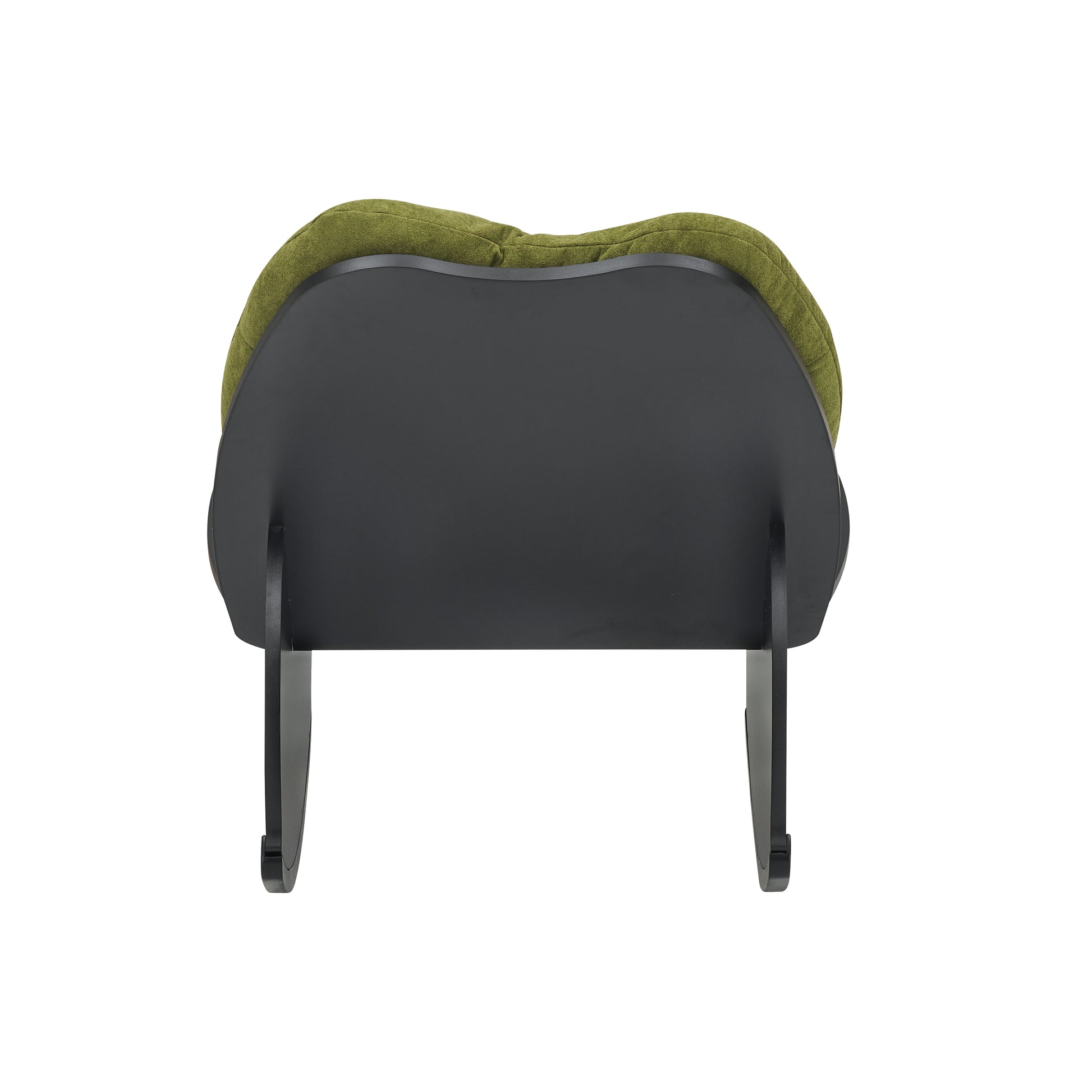 2409 Greenrocking Chair Balcony Leisure Comfortable Seat For Elderly Children Adult Lunch Chair Green Polyester Blend