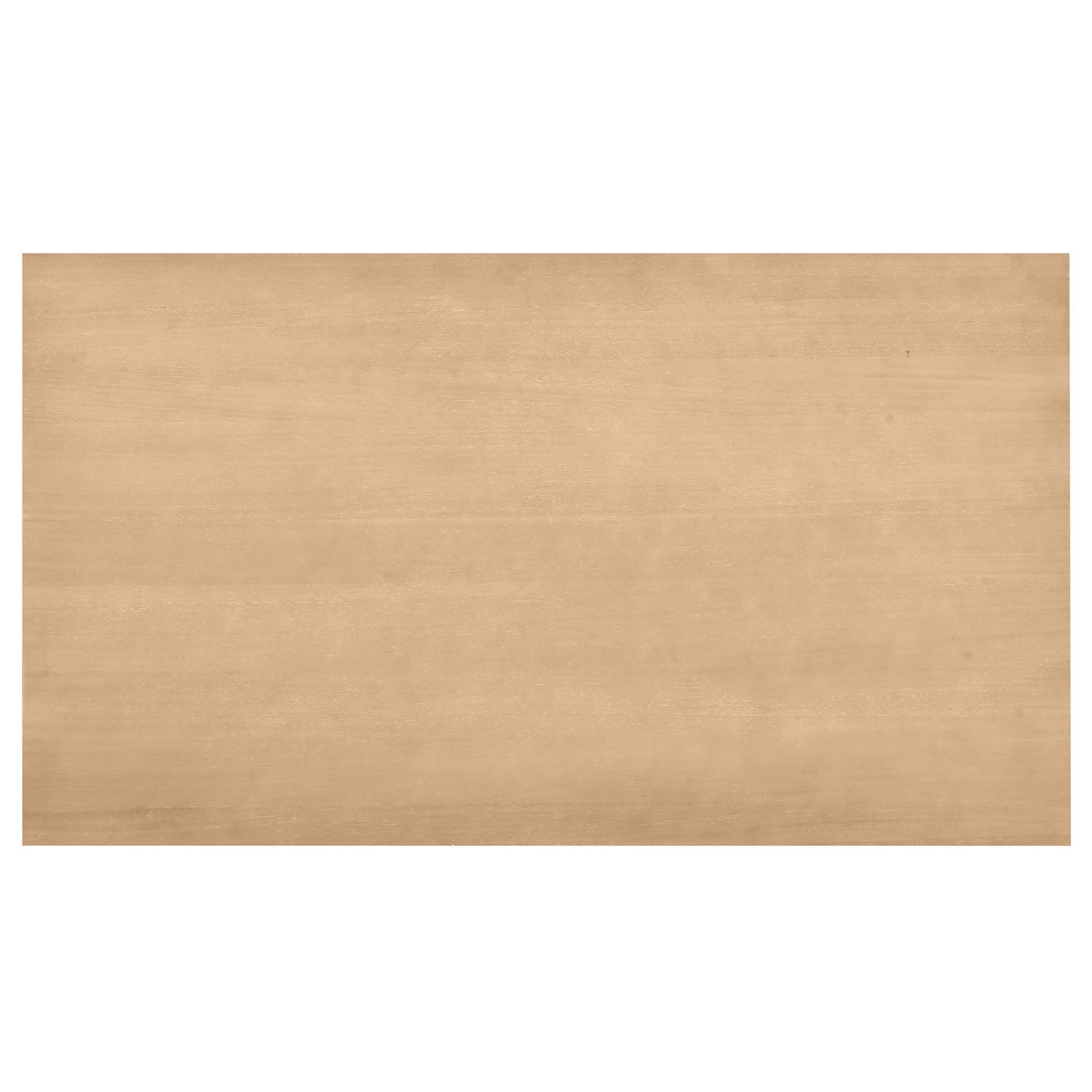 Retro 7 Piece Trestle Dining Table Set With Upholstered Dining Chairs, Smooth Dining Backs For Dining Room, Living Room, Kitchen, Natural Upholstered Chair Wood Natural Beige Seats 6 Wood Dining Room Solid Wood Rubberwood Trestle Rectangular Foam Dining