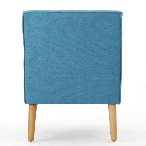 Arm Chair Teal Fabric