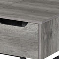 Grey Oak Coffee Table With Lift Top Grey Primary Living Space Modern Rectangular Coffee & End Tables Rectangular Wood H Shape
