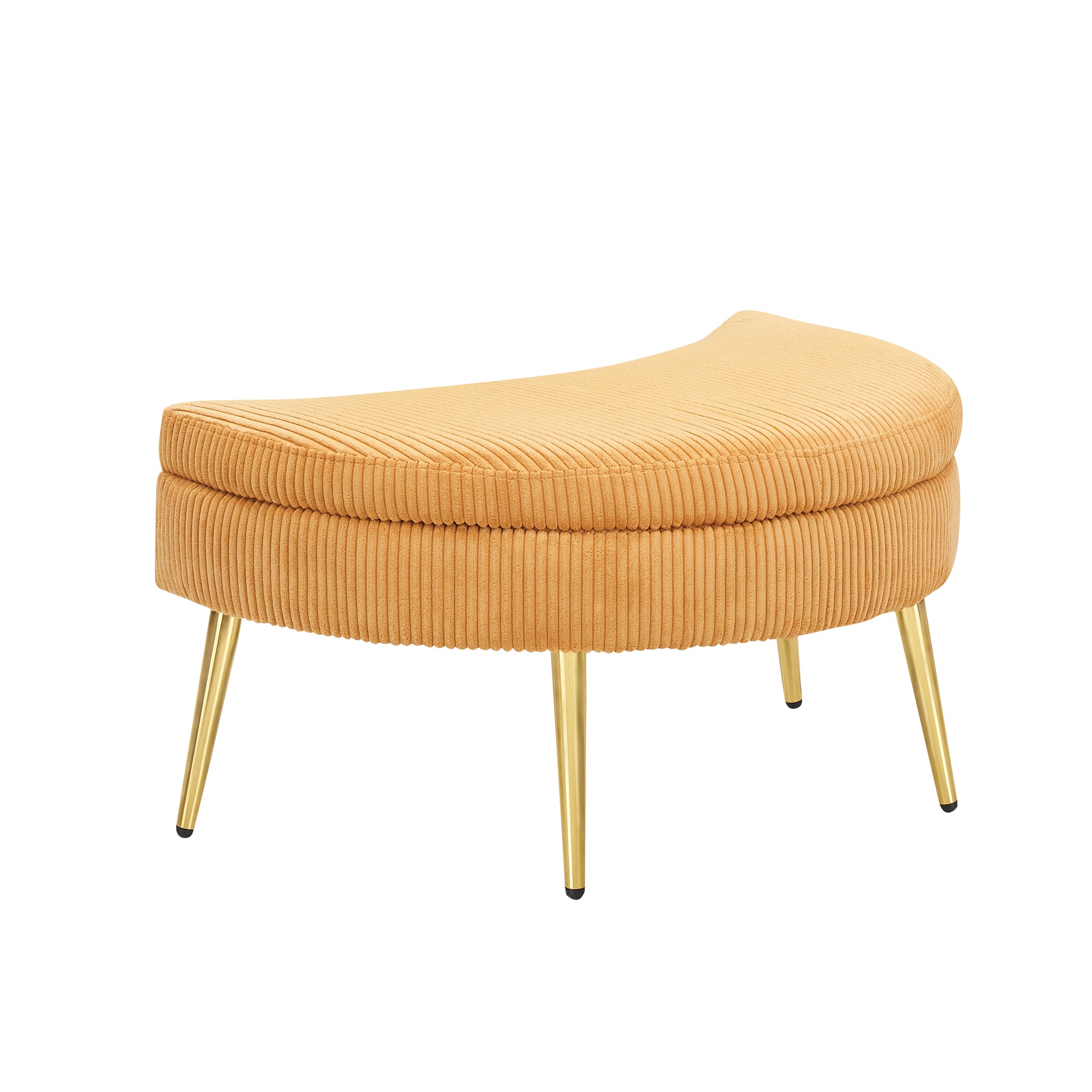 61 Inches Yellow Comfortable Seat, Small Sofa With Small End Table, Suitable For Lunch Break Casual Afternoon Tea Time Seat, Suitable For Small Apartment, Bedroom, Space Balcony Small Sofa Yellow