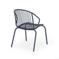 Boston Chair Navy Blue Iron