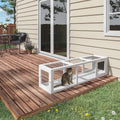 Pawhut Outdoor Cat Tunnel With Extendable Design, 59