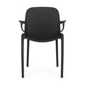 Gardenia Chair Black Polypropylene
