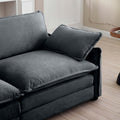 Sofa With Wide Arms For 2 Seater, 3 Seater And 4 Seater Sofas,Grey Corduroy Fabric Grey Corduroy 1 Seat