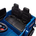 24V10A Two Seater Kids Ride On Electric Pickup, Kids Ride On Toy W Parents Remote Control,4Wd 800W Motors,Two Safety Belts,High Gate Safety Design,Usb,Bluetooth, Speed 2.49 3.73Mph For Kids Aged 3 .