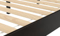 Nix King Platform Bed Black King Black Wood