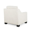 Club Chair Beige Fabric 1 Seat