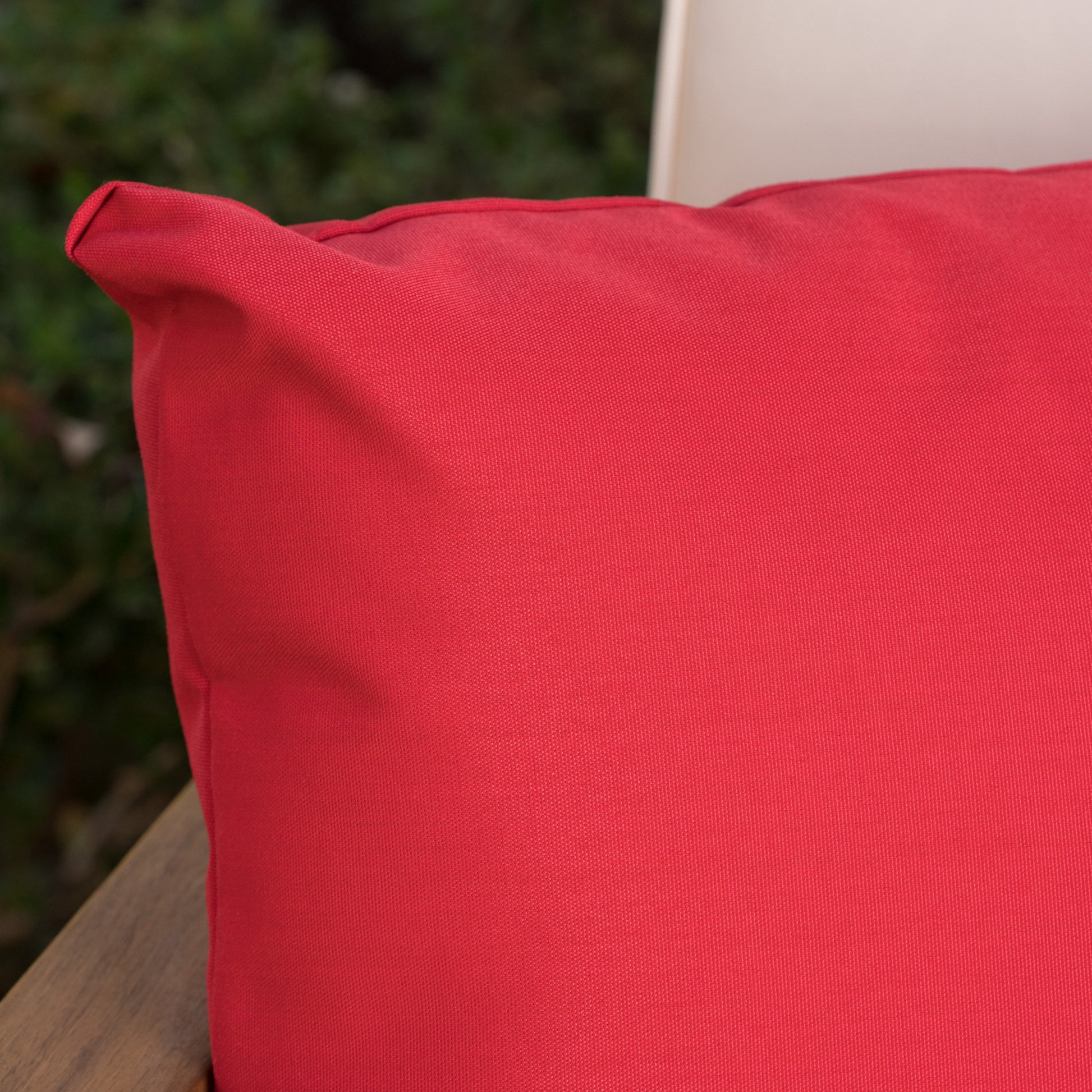 Coronado Rectangular Pillow Red Fabric