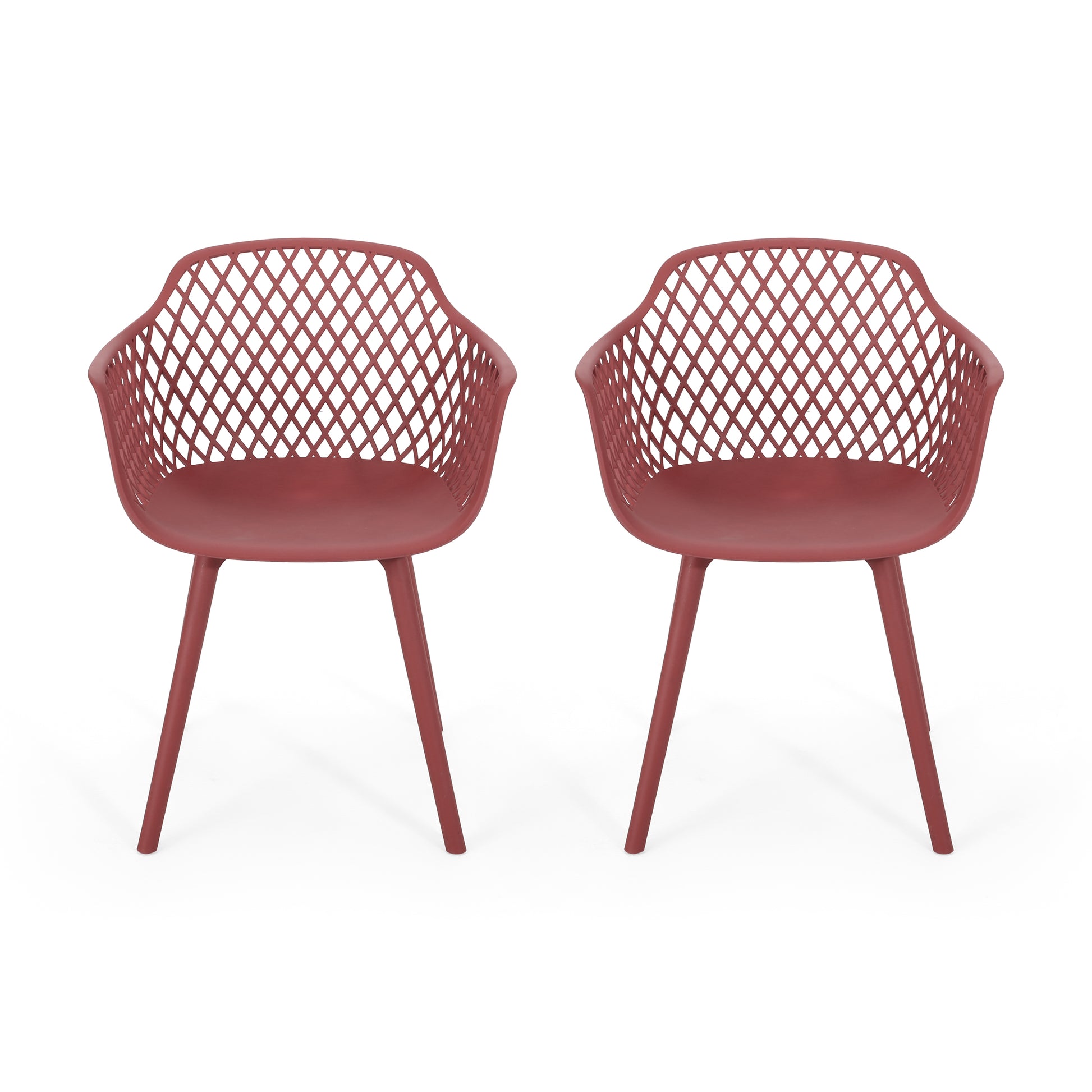 Poppy Chair Red Polypropylene