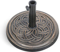 24.2 Lbs Heavy Duty Umbrella Base 17.72