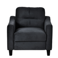 Couch Comfortable Sectional Couches Set 1 2 3 Black Velvet Wood Primary Living Space Soft Tufted Back Medium Duty Art Deco Oak Square Arms Memory Foam Velvet 6 Seat