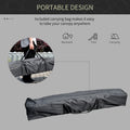 Outsunny 13' X 13' Pop Up Canopy Tent, Instant Sun Shelter, Tents For Parties, Height Adjustable, With Wheeled Carry Bag For Outdoor, Garden, Patio, Parties, White White Steel