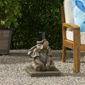Elephant Umbrella Base Gray Concrete
