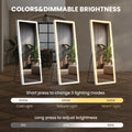 3 Color Lighting Mirror With Led Lights, 71