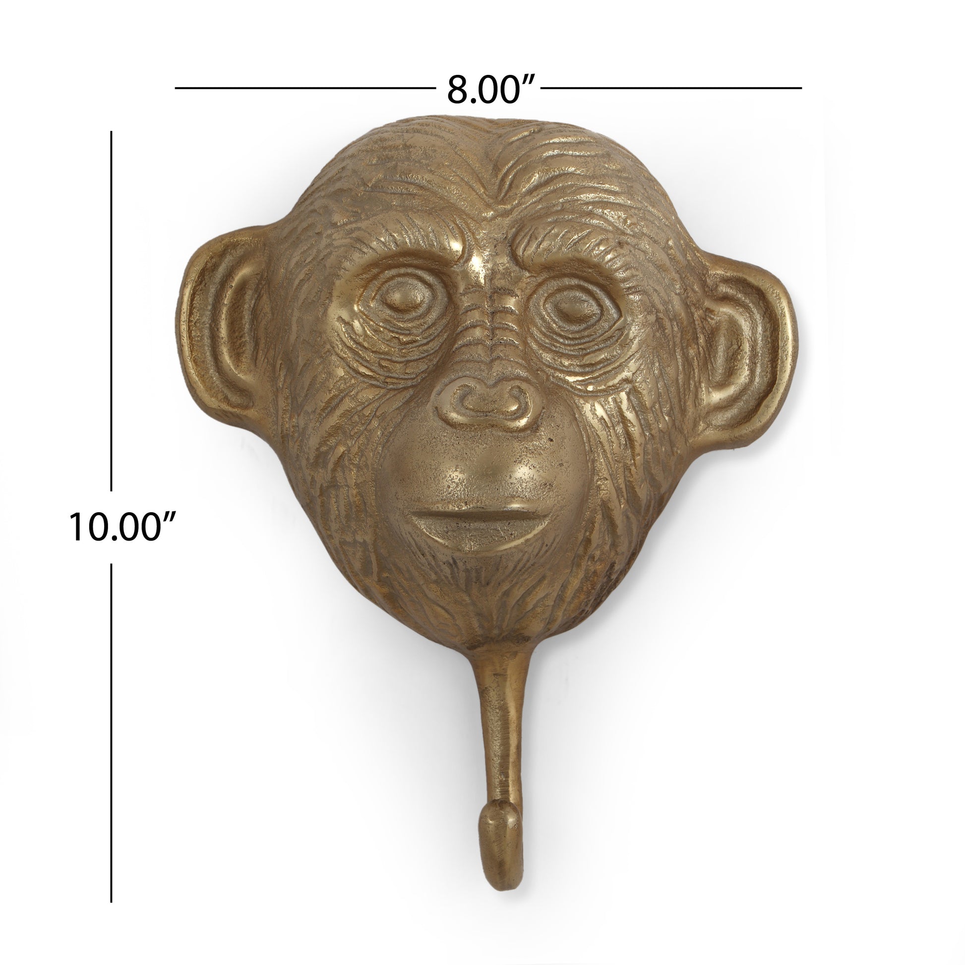 Monkey Hanger Antique Brass Aluminium