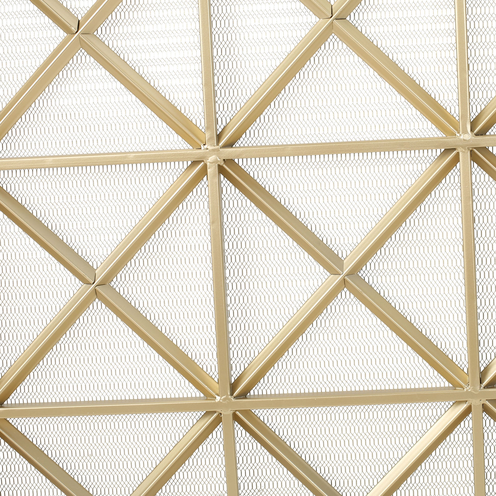 Fire Screens Gold Iron