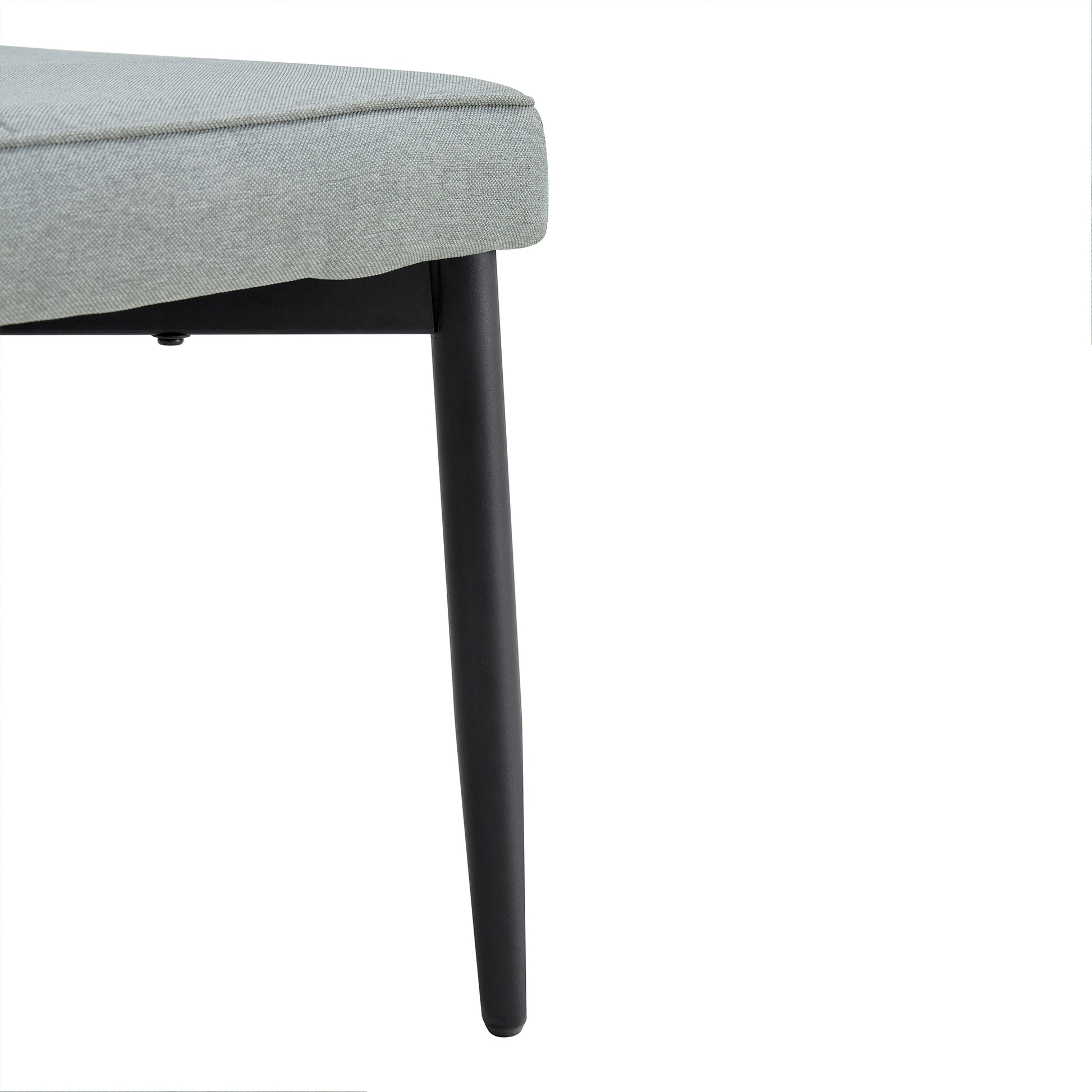 63" Modern Style 6 Piece Dining Table With 4 Chairs & 1 Bench, Table With Marbled Veneers Tabletop And V Shaped Table Legs White Metal Grey White Modern Rectangular Mdf Mdf