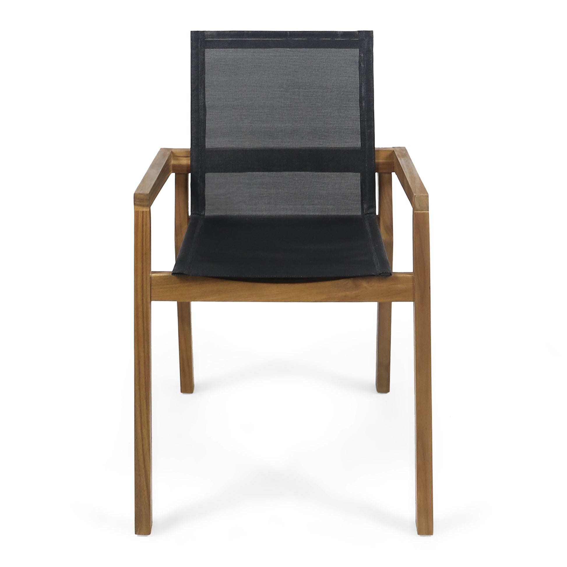 Belfast Dining Chair,Set Of 2 Teak Wood
