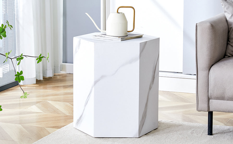 Modern Mdf Coffee Table, With Complex Texture Patterns, Style And Texture Coffee Table To Redefine Your Interior Decoration And Enhance Your Living Space, Stylish And Durable Design White Mdf