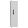 Fingerprint Touch Panel In Wall Safe,Hidden Wall Safe For Rifles And Pistols With Adjustable Shelves,Assembled Storege Safe For Firearm And Valuables White Fingerprint White Steel