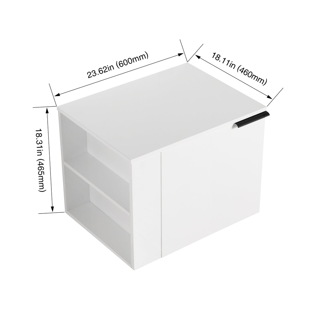 24 "Bathroom Vanity Sink Combo For Big Space,Modern Bathroom Cabinet Cabinet Combination, Bathroom Sink Cabinet Set Without Sink,White Composable Ameican White Oak Bathroom American Design