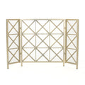 Fire Screens Gold Iron